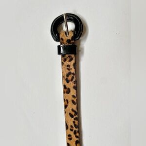 🐆 Liz Claiborne Vintage Animal Print Belt